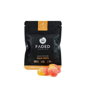 Faded Edibles – Peach Drops